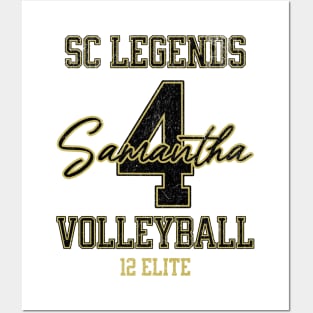 Samantha #4 SC Legends (12 Elite) - White Posters and Art